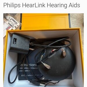 Philips HearLink Hearing Aids - Black